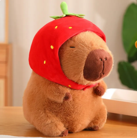 Muñeco de peluche de capibara